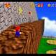 Super Mario 64 - Monedas rojas en Whomp's Fortress - En las paredes mviles