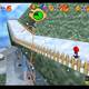 Super Mario 64 - Monedas rojas de Cool, Cool Mountain - En el tobog�n del principio