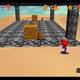 Super Mario 64 - Monedas rojas de Shifting Sand Land - En uno de los bloques marrones