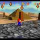 Super Mario 64 - Monedas rojas de Shifting Sand Land - , 04, 05 y 06   Entre los pilares rojos
