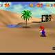 Super Mario 64 - Monedas rojas de Shifting Sand Land - En el oasis