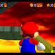 Super Mario 64 - Monedas rojas de Bowser in the fire sea - Quinta moneda junto al bully