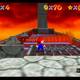 Super Mario 64 - Monedas rojas de Bowser in the fire sea - Septima moneda en el rio de fuego