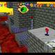 Super Mario 64 - Monedas rojas de Bowser in the fire sea - Octava moneda al final del nivel