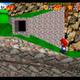 Super Mario 64 - Puntos secretos en Tiny-Huge Island (estrella 4) - Punto 4 al subir