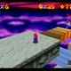 Super Mario 64 - Monedas rojas de Bowser in the sky - Sobre el poste