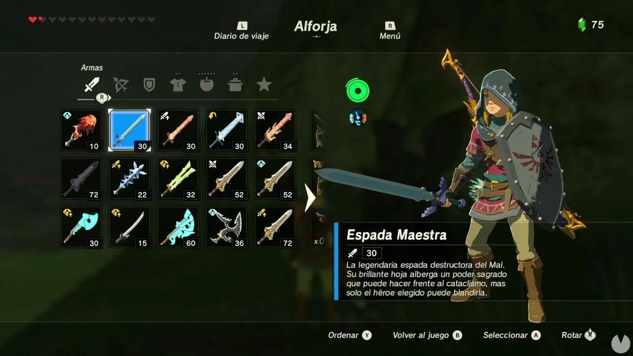 Espada Maestra en Zelda: Tears of the Kingdom - cómo obtenerla de forma  fácil desde el principio del juego