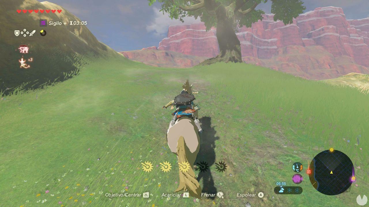 Cómo controlar los caballos en Zelda Breath of the Wild