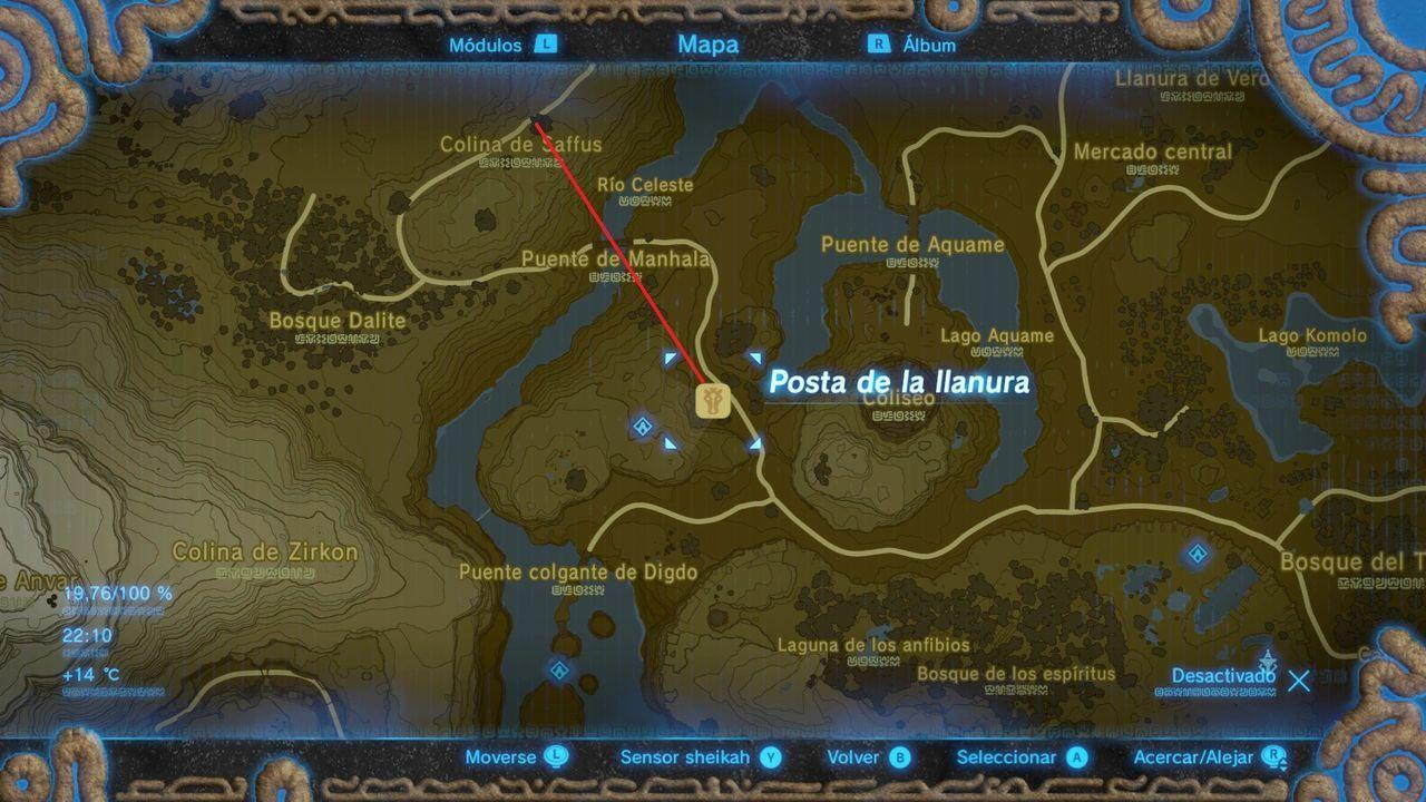 Caballo blanco en Zelda: Breath of the Wild