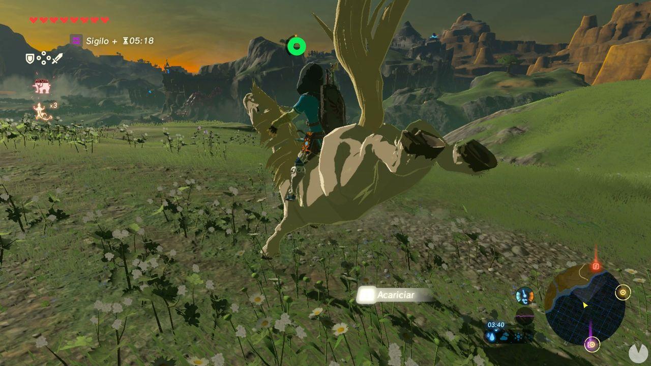 Cómo domar un caballo en Zelda: Breath of the Wild