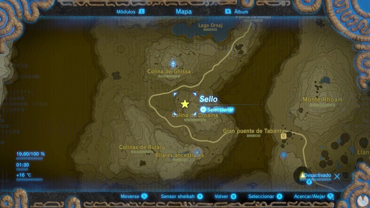 Fuente de la Gran Hada de Laniah en Zelda: Breath of the Wild