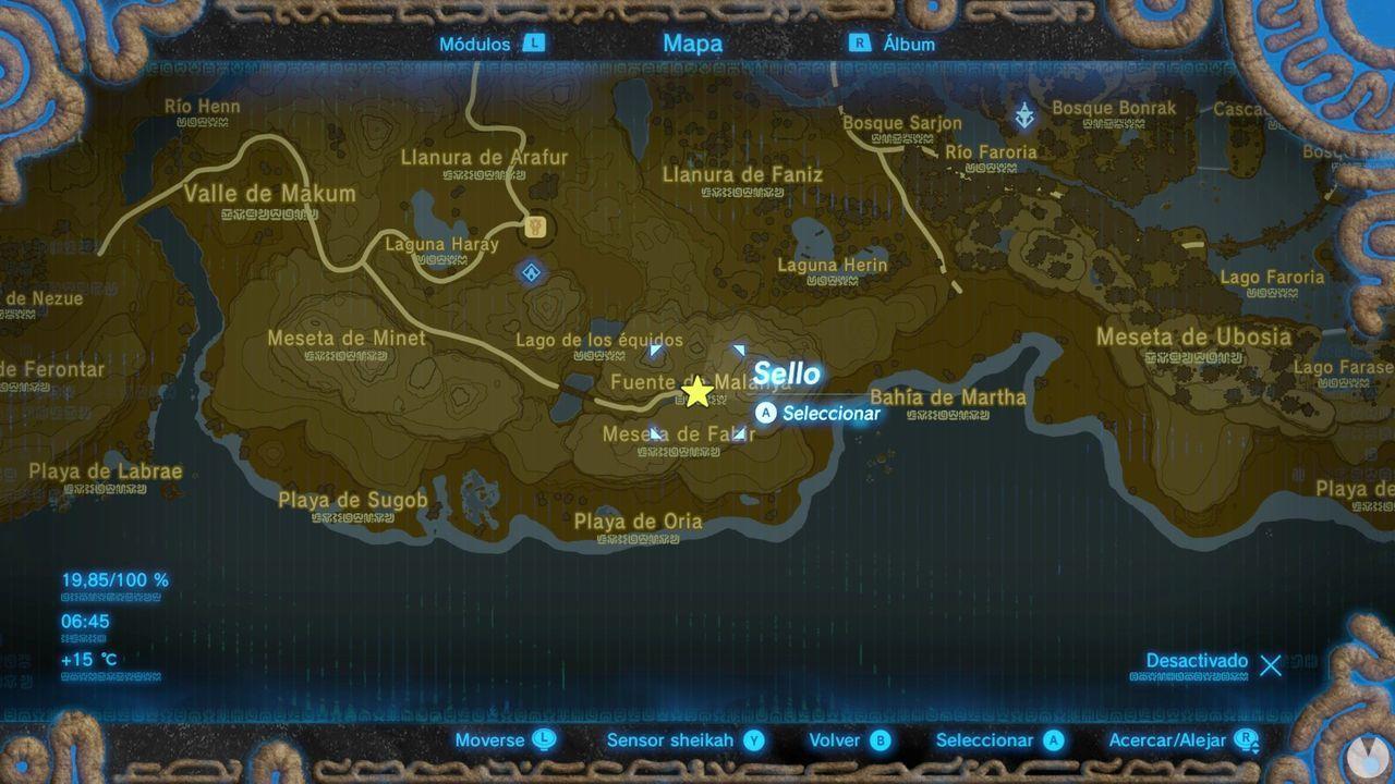 Resucitar caballos en Zelda Breath of the Wild