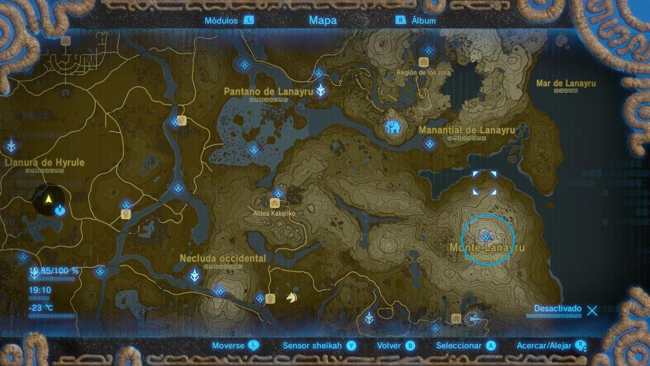 Espírutu Nayen Zelda Breath of Wild
