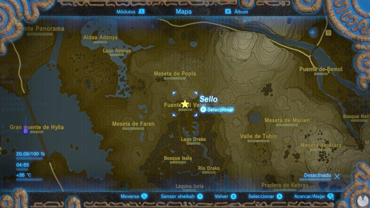 Espírutu Faren Zelda Breath of Wild Fuente de valor