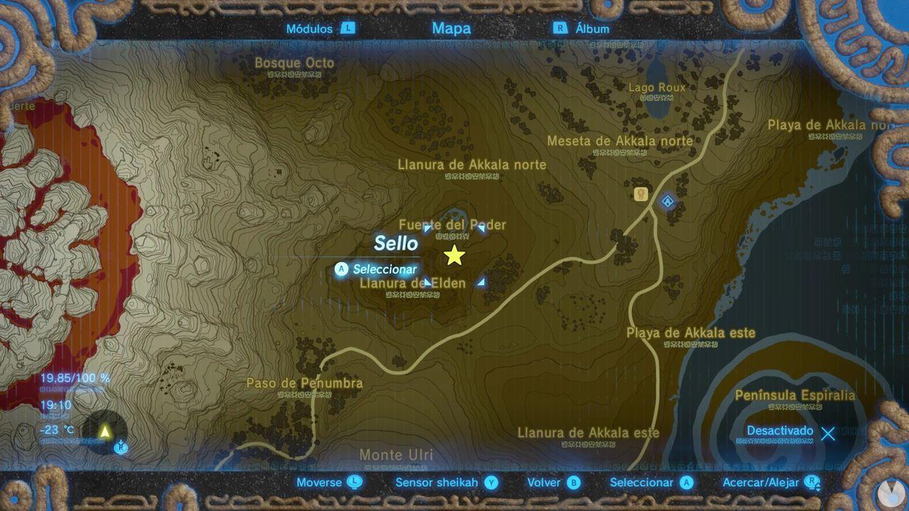Espírutu Elden Zelda Breath of Wild Fuente de poder