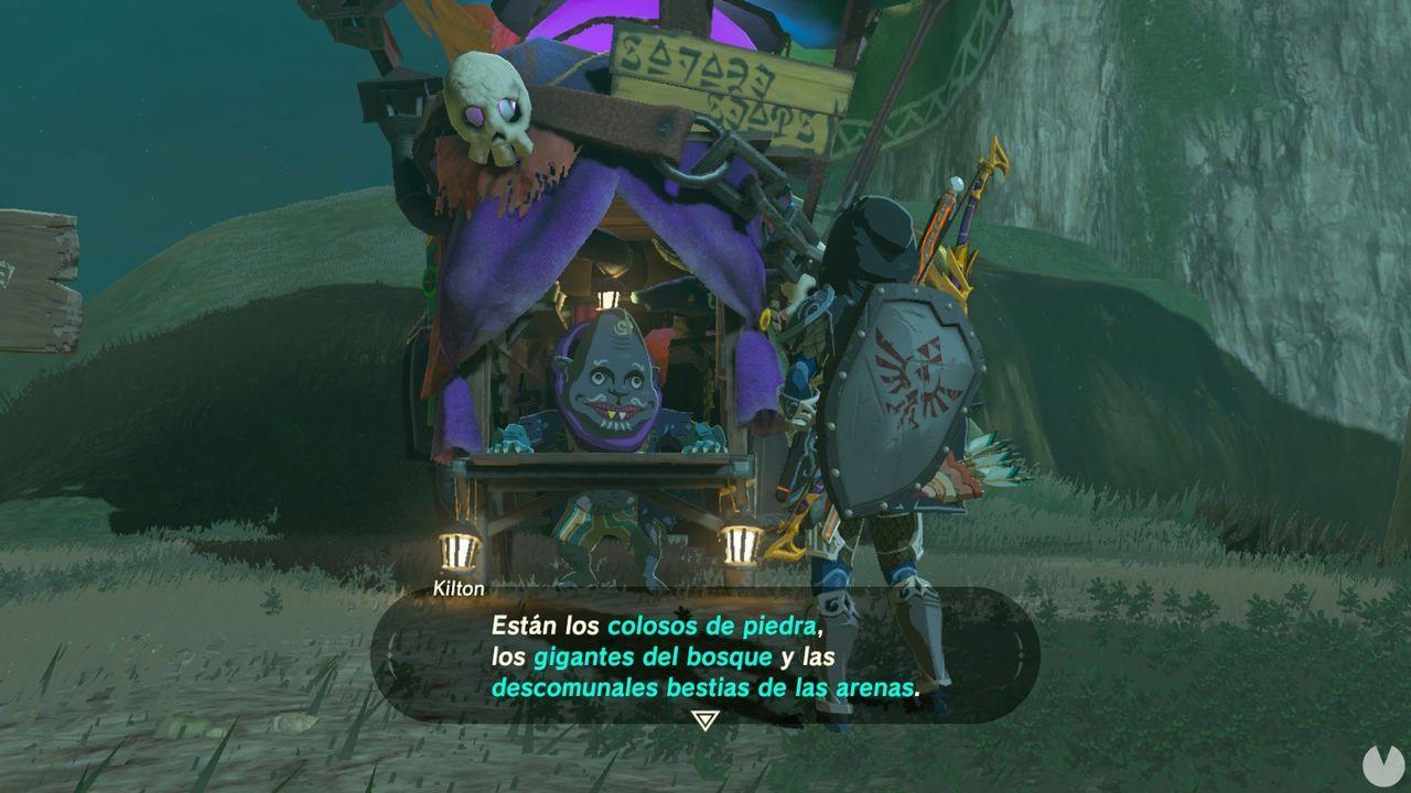 Medallas de Kilton Zelda Breath of the Wild