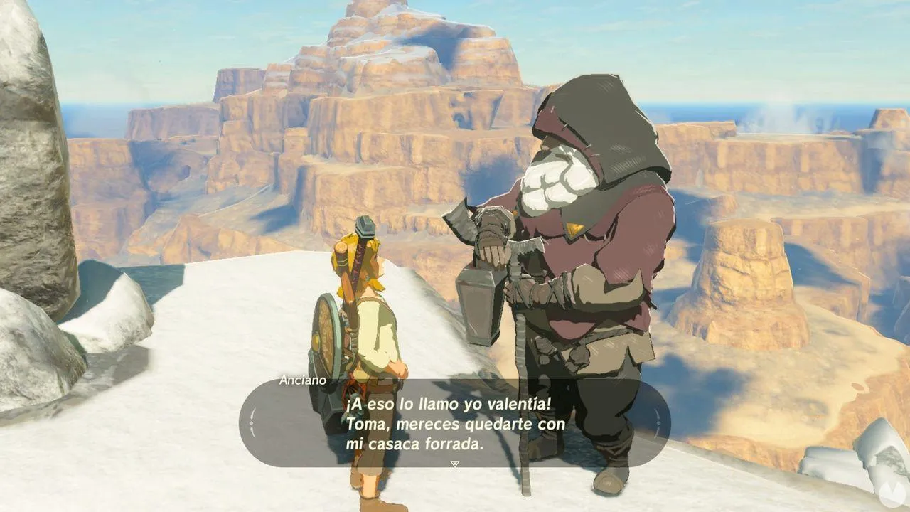Cómo conseguir la casaca forrada en Zelda: Breath of the Wild