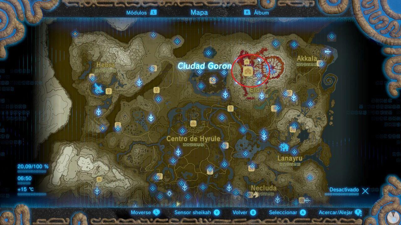 Ciudad Goron Zelda Breath of the Wild